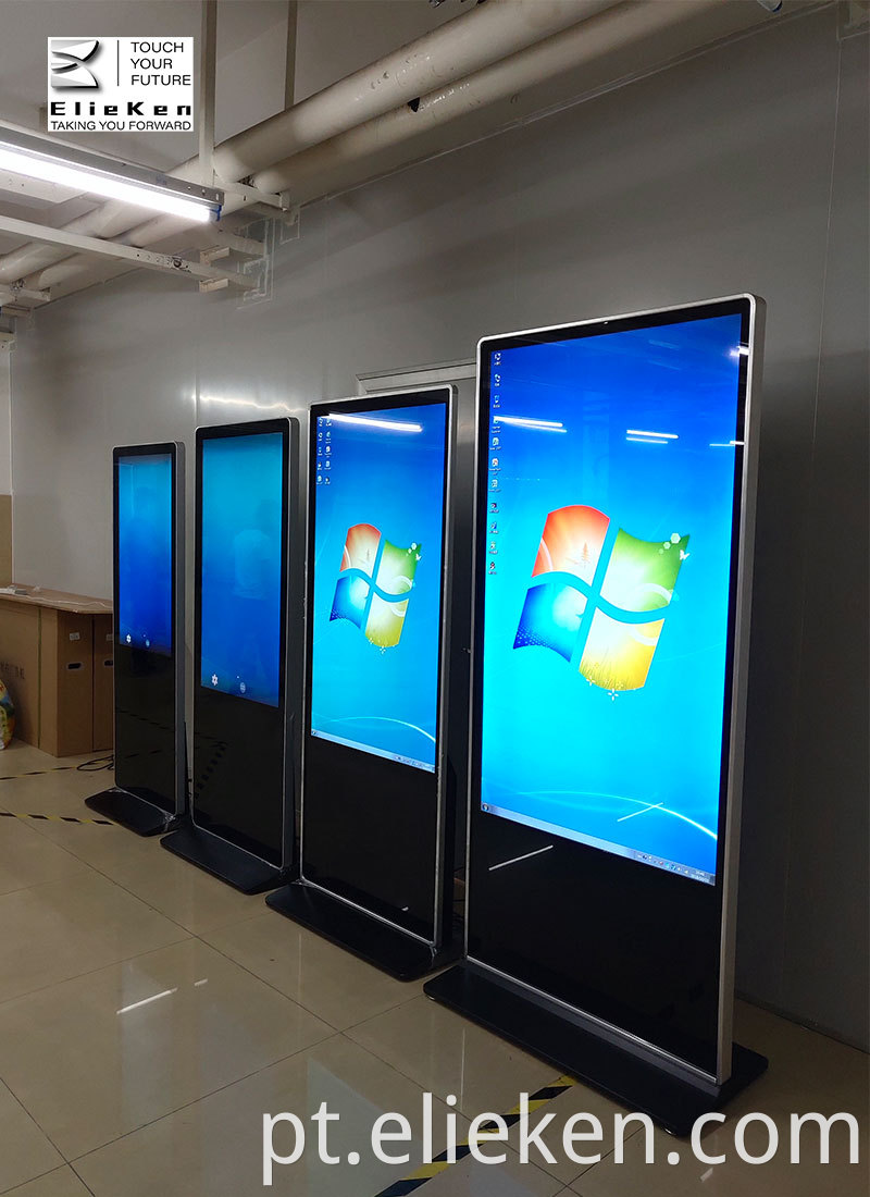 Touch Screen Advertising Display